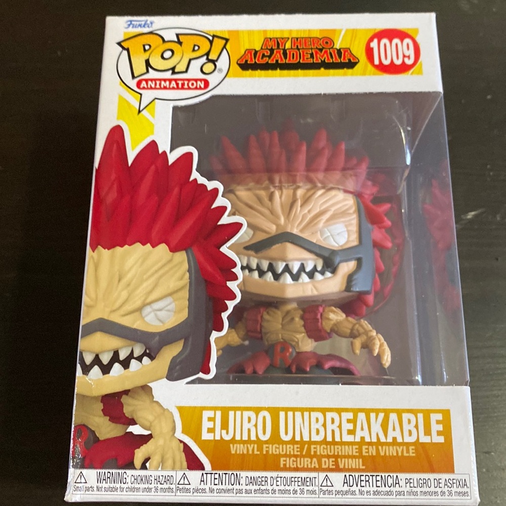 eijiro unbreakable funko pop! from my hero academia